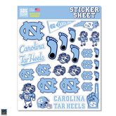 UNC Tar Heels Sticker Sheet